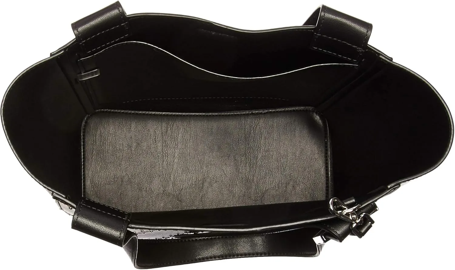 Calvin Klein Karsyn Nappa Leather Stud Belted North/South Tote