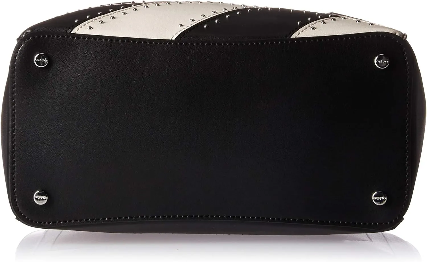 Calvin Klein Karsyn Nappa Leather Stud Belted North/South Tote