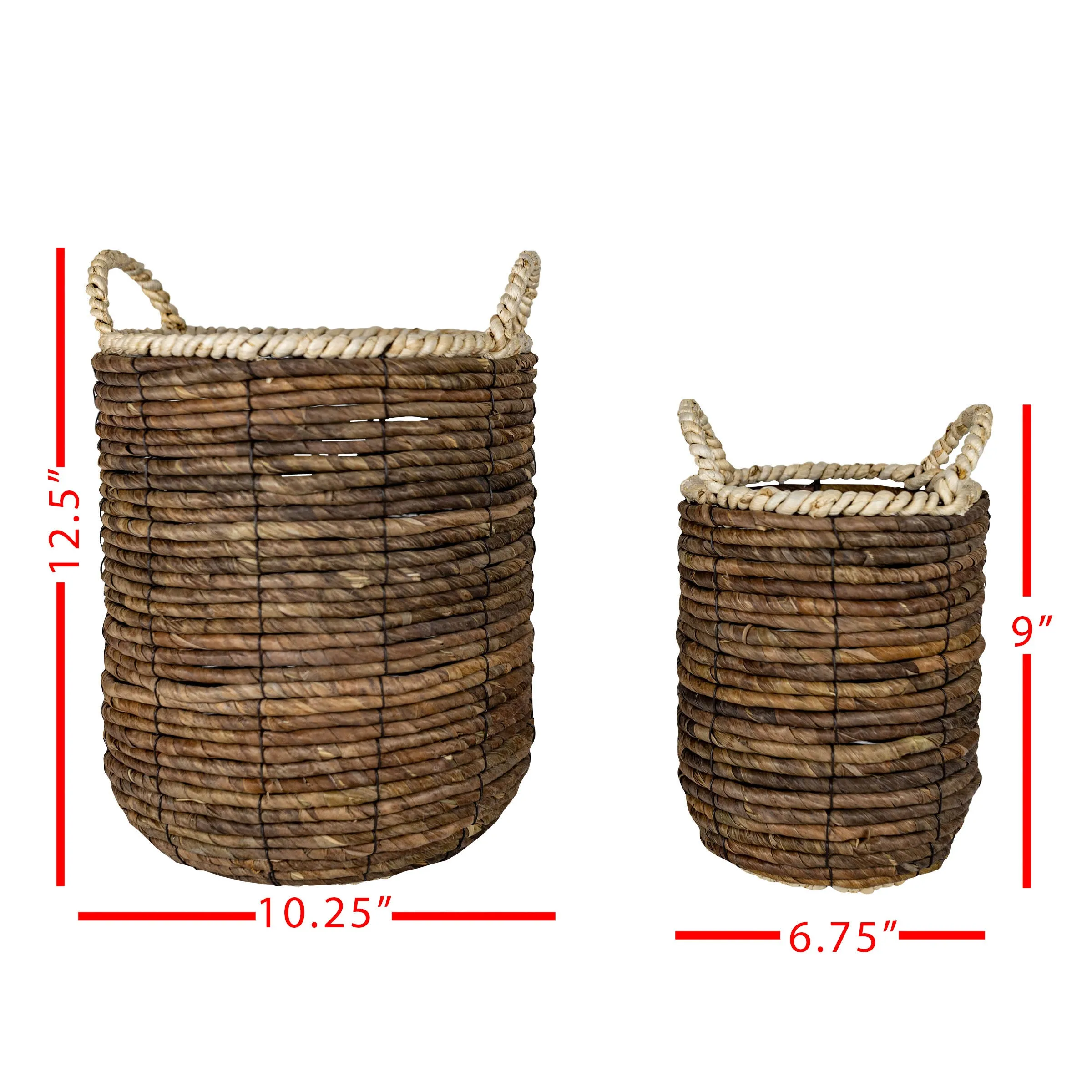 CAPUCINE BASKETS, SET OF 2 (MIN 1)