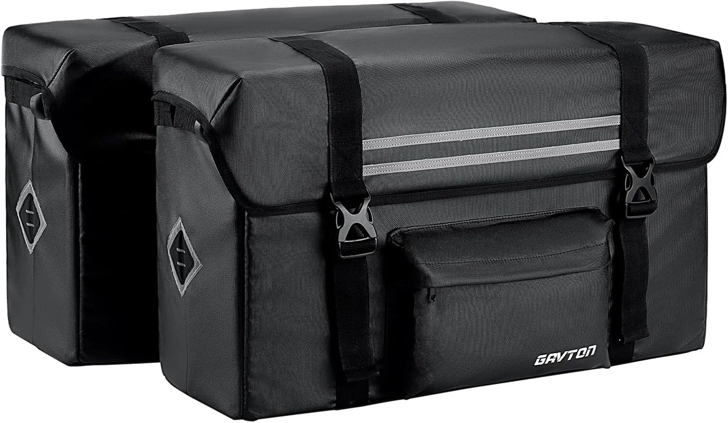 Cargo Bike Panniers 80L Large Capacity Waterproof Electric Bike Rear Rack Bag For Ebike Rear Seat Bicycle Panniers for Cycling Traveling Commuting
