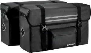 Cargo Bike Panniers 80L Large Capacity Waterproof Electric Bike Rear Rack Bag For Ebike Rear Seat Bicycle Panniers for Cycling Traveling Commuting