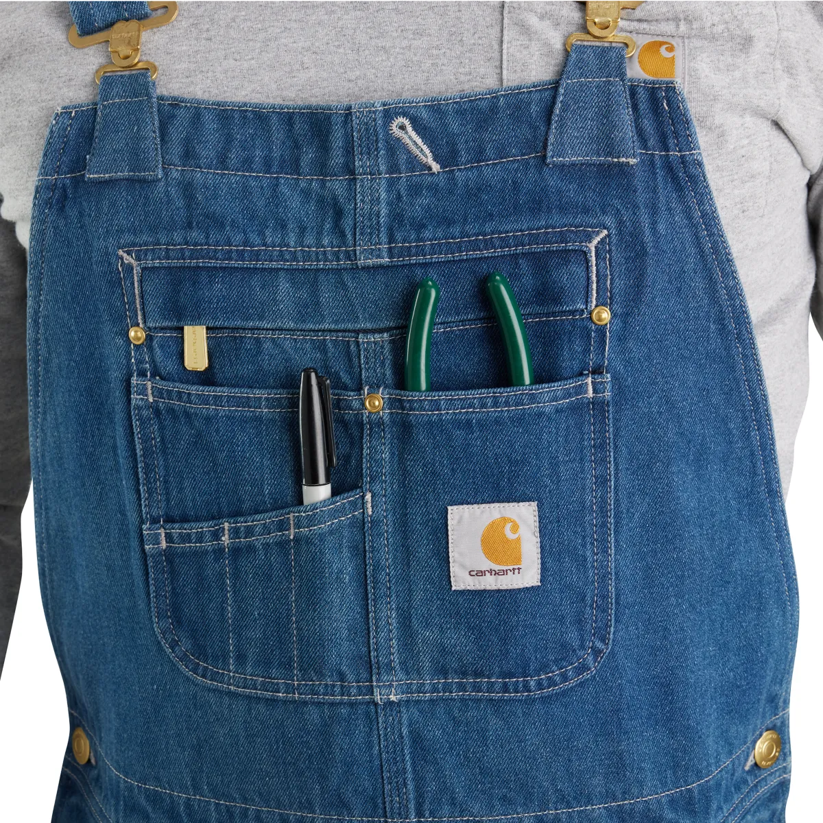 Carhartt LOOSE FIT Denim Bib Overall