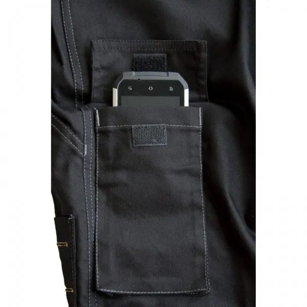 CAT H2O DEFENDER Mens Cotton/Polyester Work Trousers Black