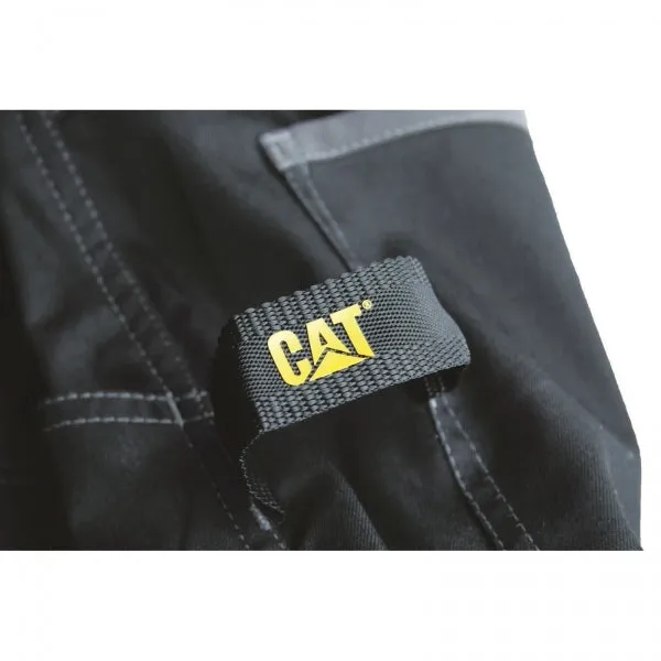 CAT H2O DEFENDER Mens Cotton/Polyester Work Trousers Black