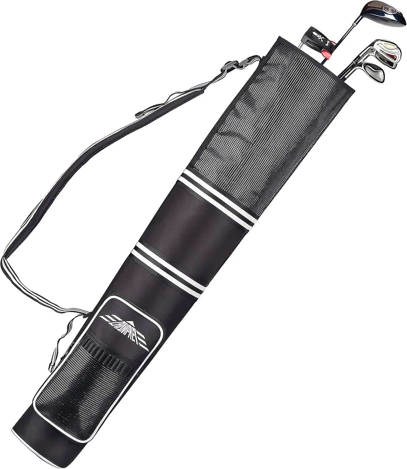 Champkey Professional Golf Sunday Bag (Carry 3-9 Clubs) - 6 Carry Pockets & Adjustable Sling Strap Golf Carry Bag Ideal for Golf Course & Travel
