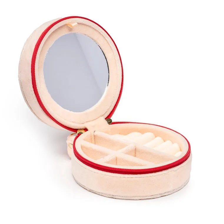 Cherry Jewelry Zip Case