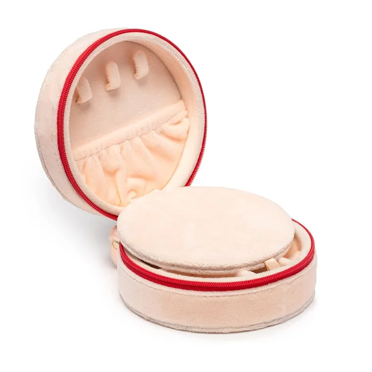 Cherry Jewelry Zip Case