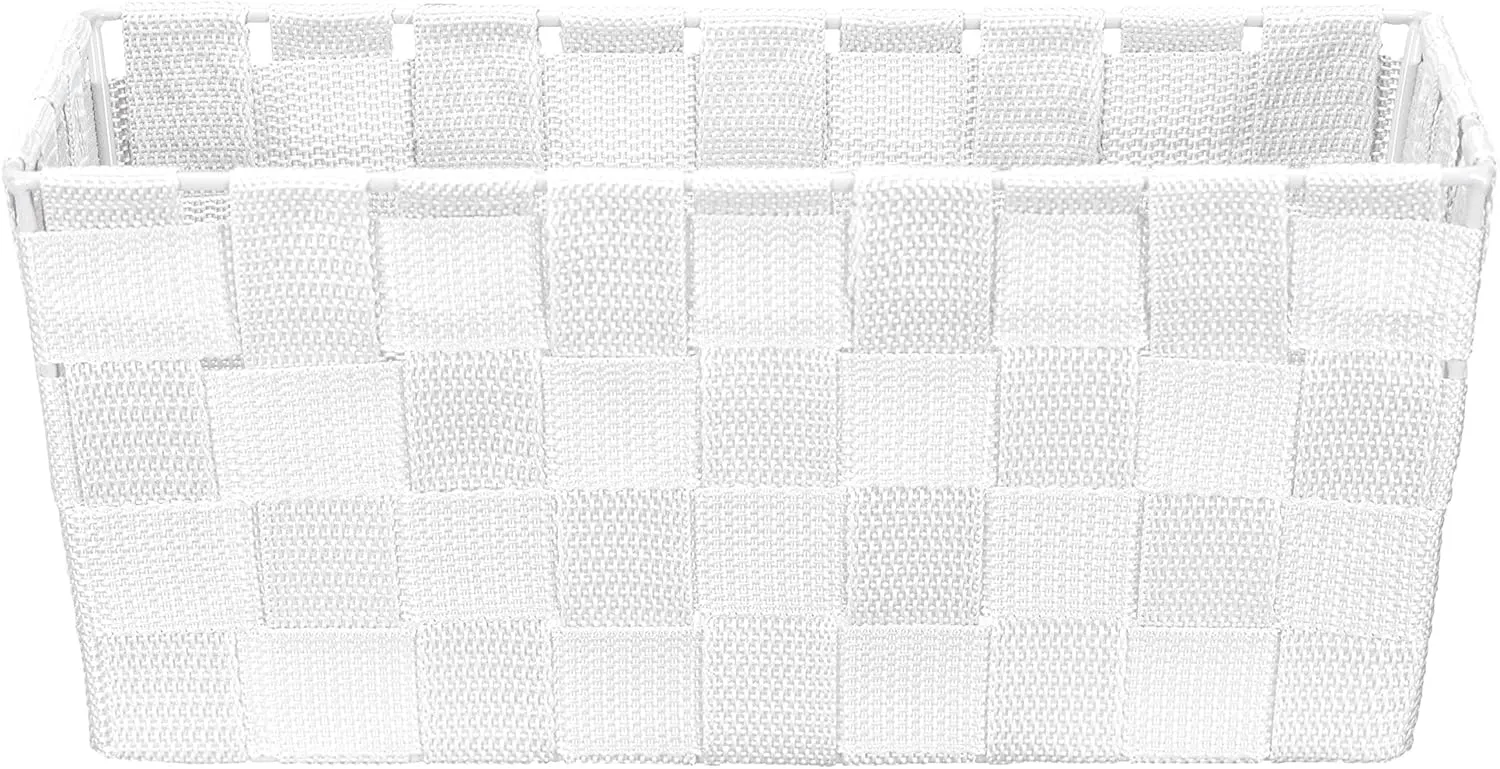 Chico Storage Box, Polyurethane, White, 18 x 28 x 11.5 cm