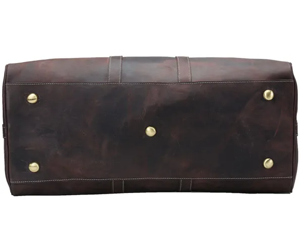 Classic Fashion Cows Hide Leather Duffel Bag