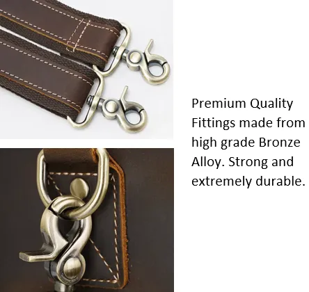 Classic Fashion Cows Hide Leather Duffel Bag
