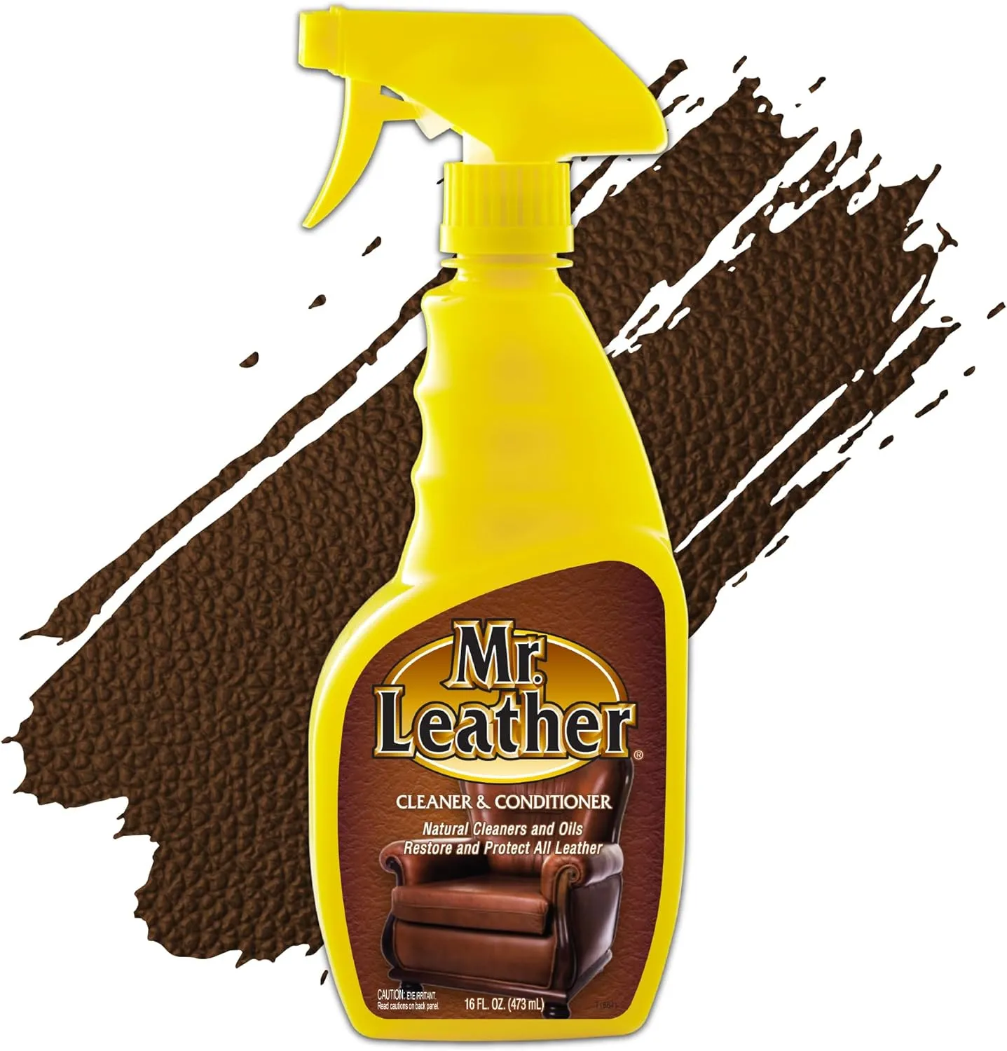 Cleaner and Conditioner (16 oz) - Safe for All Leather & Vinyl - Hydrate and Shine with Water-Repellent Protection for Couches, Car Interior, Shoes, and Bags