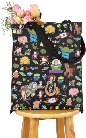 CMNIM Cartoon Movie Merchandise Gift T-y Inspired Characters Tote Bag Fans Gift Cartoon Movie Lover Travel Shoulder Bag