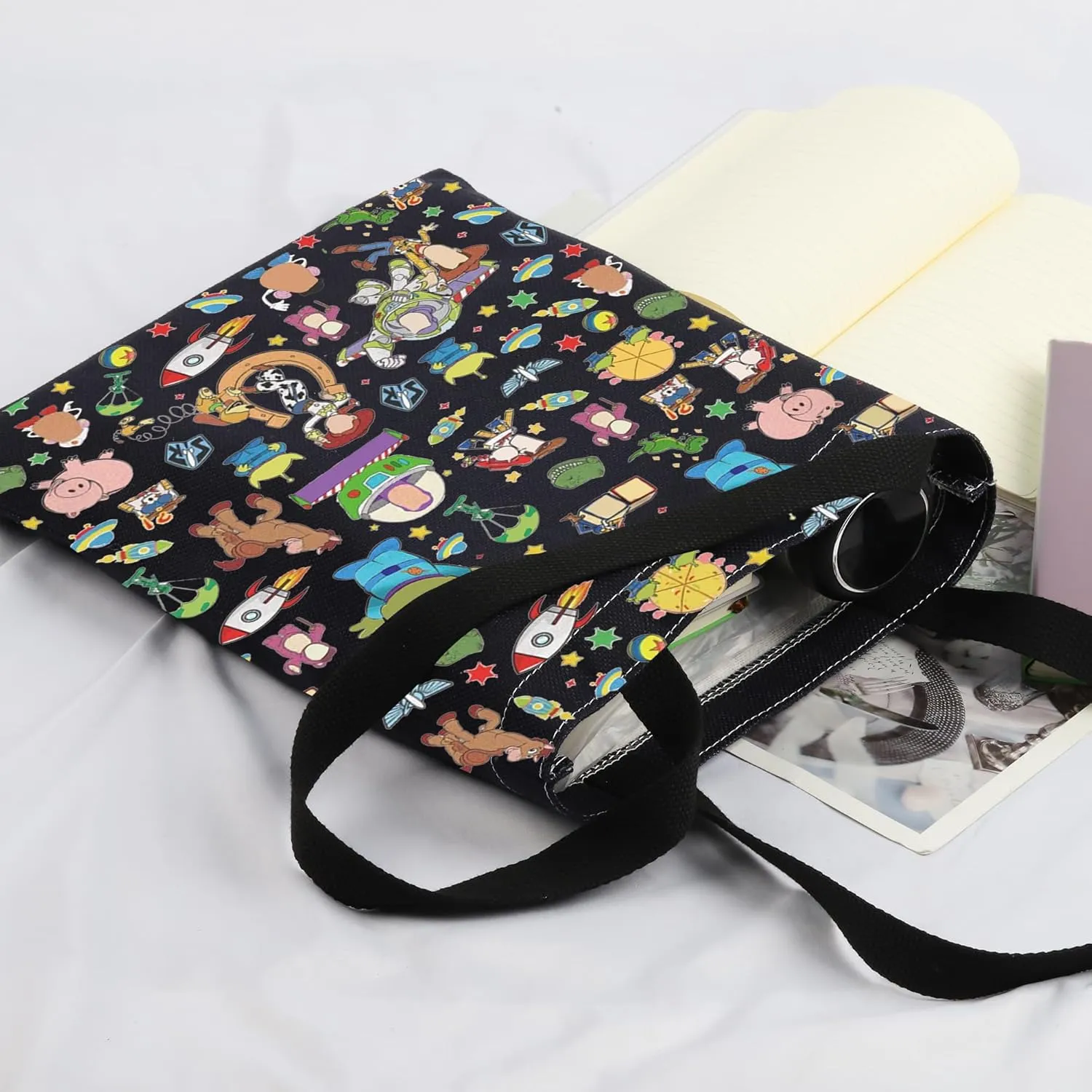 CMNIM Cartoon Movie Merchandise Gift T-y Inspired Characters Tote Bag Fans Gift Cartoon Movie Lover Travel Shoulder Bag