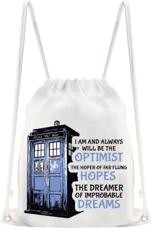 CMNIM Doctor Movie TV Show Dr Who Tote Bag Doctor Movie Lover Gift POLICE Blue Box Theme Shoulder Bag for Fans