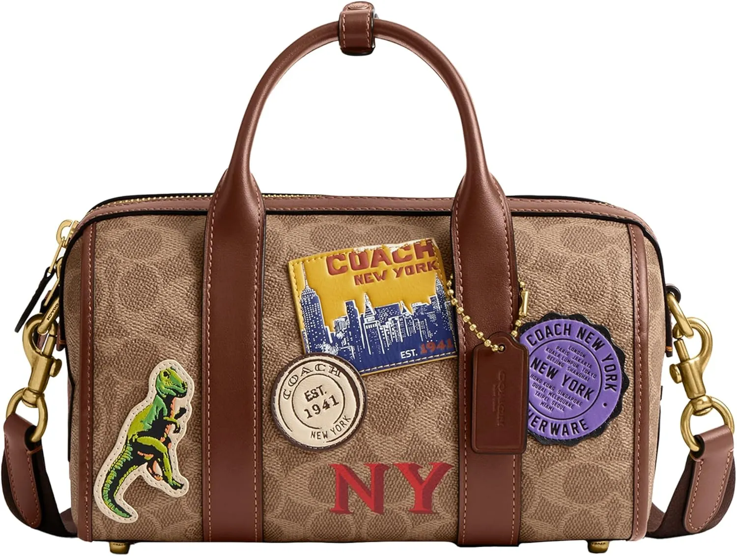 Coach Gotham Duffle 24, Tan Multi
