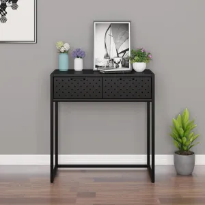 Console Table Entryway Table Hall Narrow Side Table with Drawer Steel