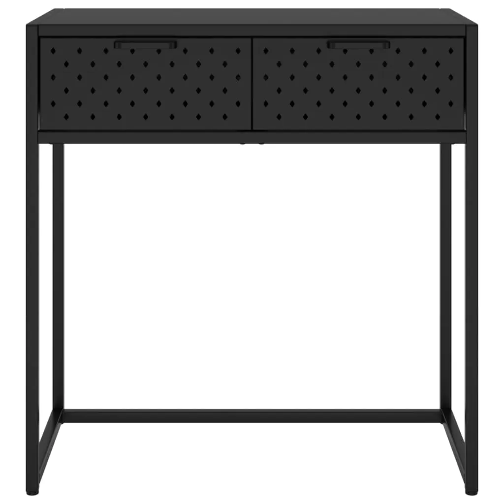 Console Table Entryway Table Hall Narrow Side Table with Drawer Steel