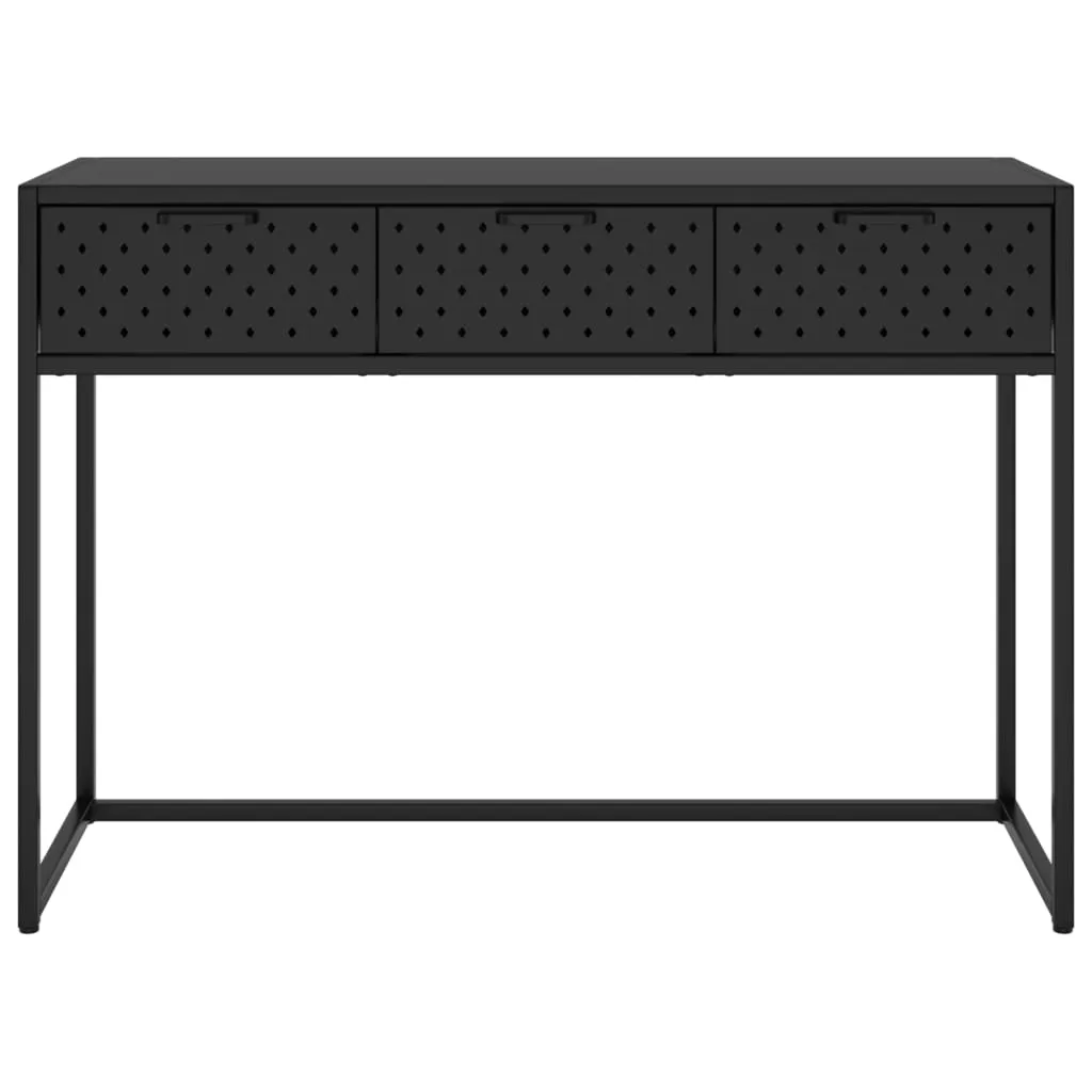 Console Table Entryway Table Hall Narrow Side Table with Drawer Steel