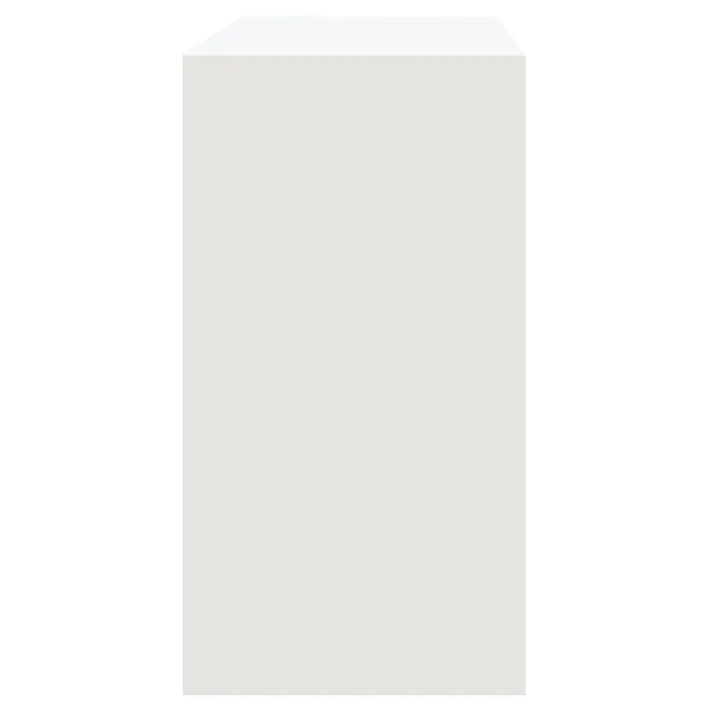 Console Table White 89x41x76.5 cm Steel
