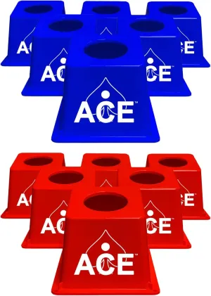 Cornhole Airmail Box Bag Pong - 12 Airmail Boxes - The Ultimate Cornhole Bag Pong Game Play Experience