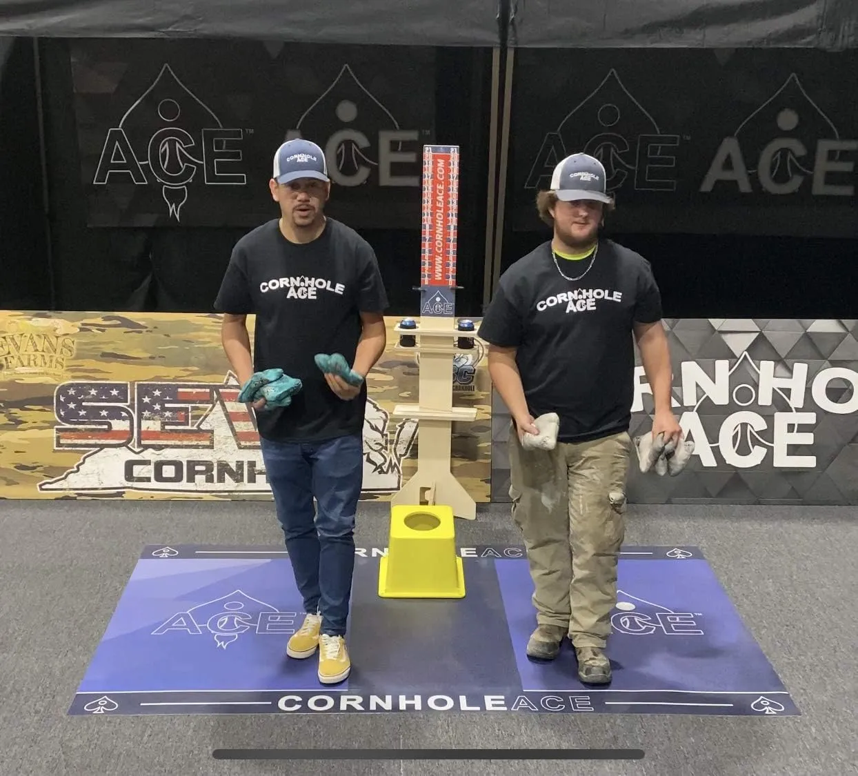 Cornhole Airmail Box Bag Pong - 12 Airmail Boxes - The Ultimate Cornhole Bag Pong Game Play Experience