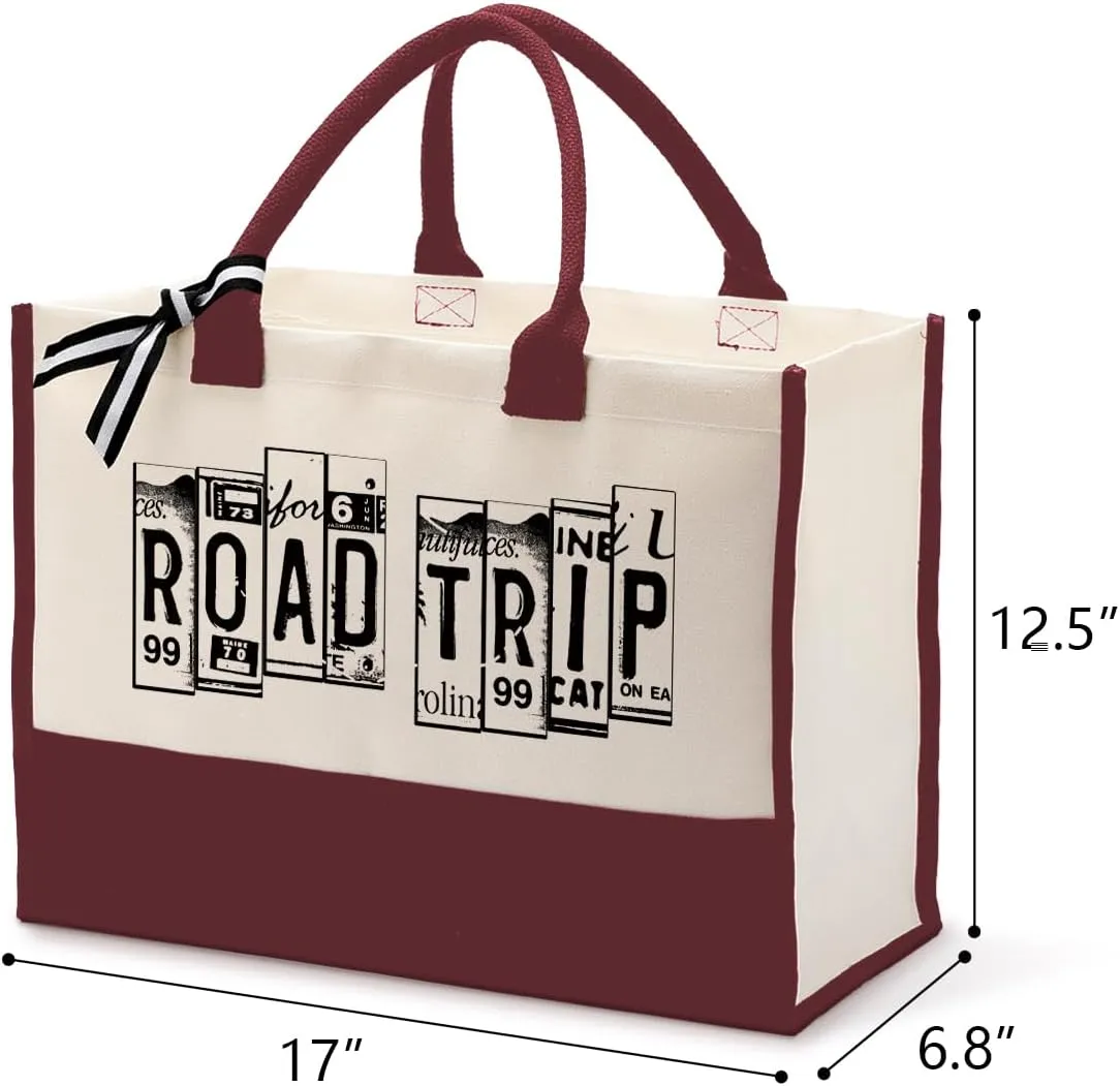 Cotton Canvas Tote Bag for Women, Canvas Tote Bag for Gifting, Canvas Bag Gift for Women Friend Her, Handbag Gift for Road Trip, Short Trip Gift, Canvas Tote Bag Aesthetic, Canvas Beach Bag A1