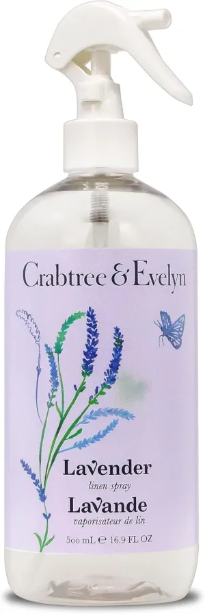 Crabtree & Evelyn Lavender Linen Spray 500 ml (16.9 oz)