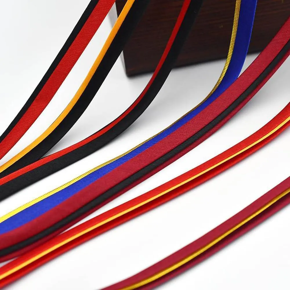 Craft Ribbon,Ribbon,262Feet 10mm Colored Satin Ribbon,Hemming Strips,Piping Ribbons,Buckle Straps for for Sewing,Seaming,Binding, Hemming,Piping, DIY Craft,Apparel Accessories,(20)