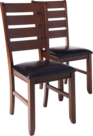 Crown Mark 2152S Dining Chair, Brown