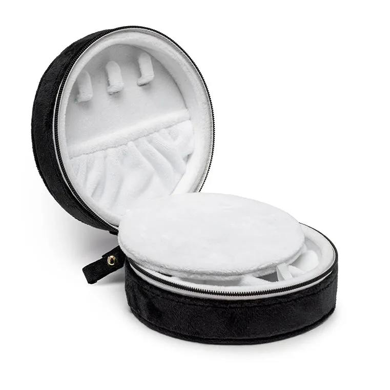 Dancing Skull Jewelry Zip Case