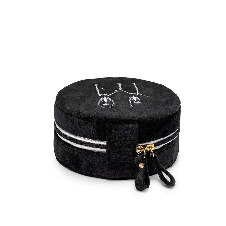 Dancing Skull Jewelry Zip Case