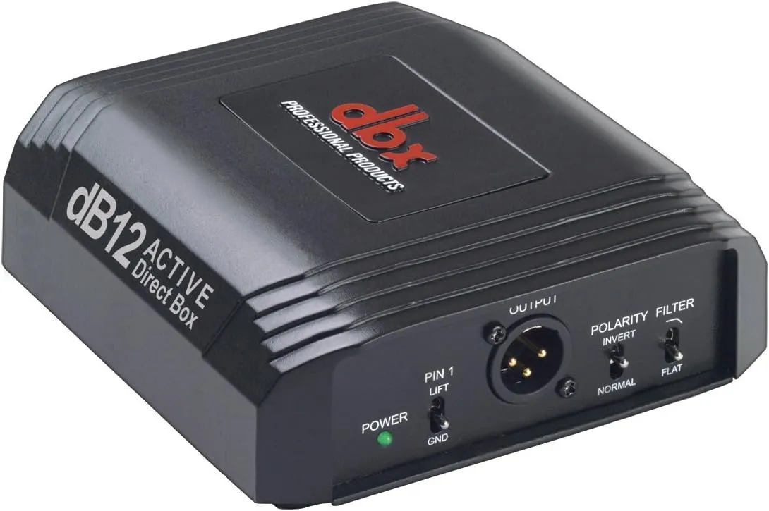 dbx db12 Active Direct Box Black