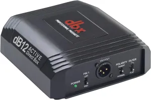 dbx db12 Active Direct Box Black