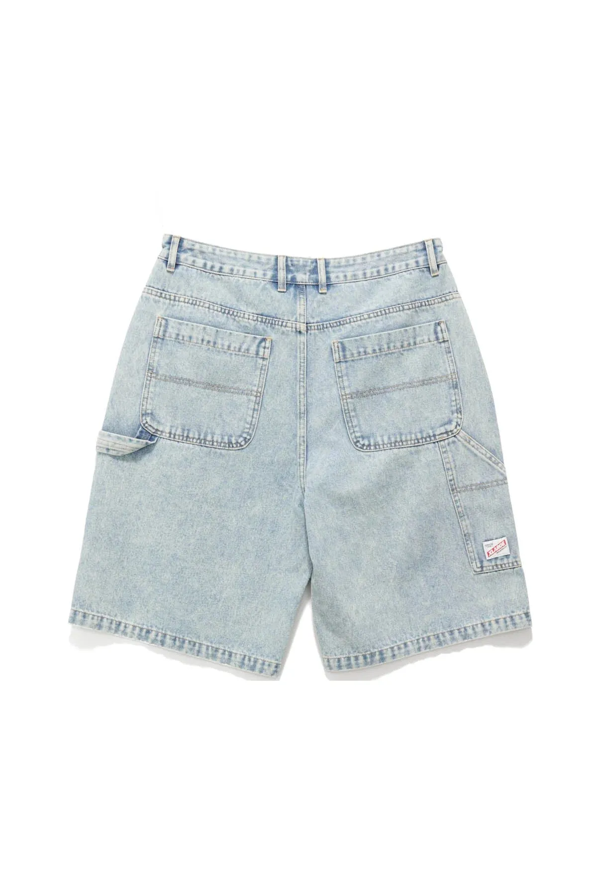 DENIM WORK SHORT BLEACH INDIGO