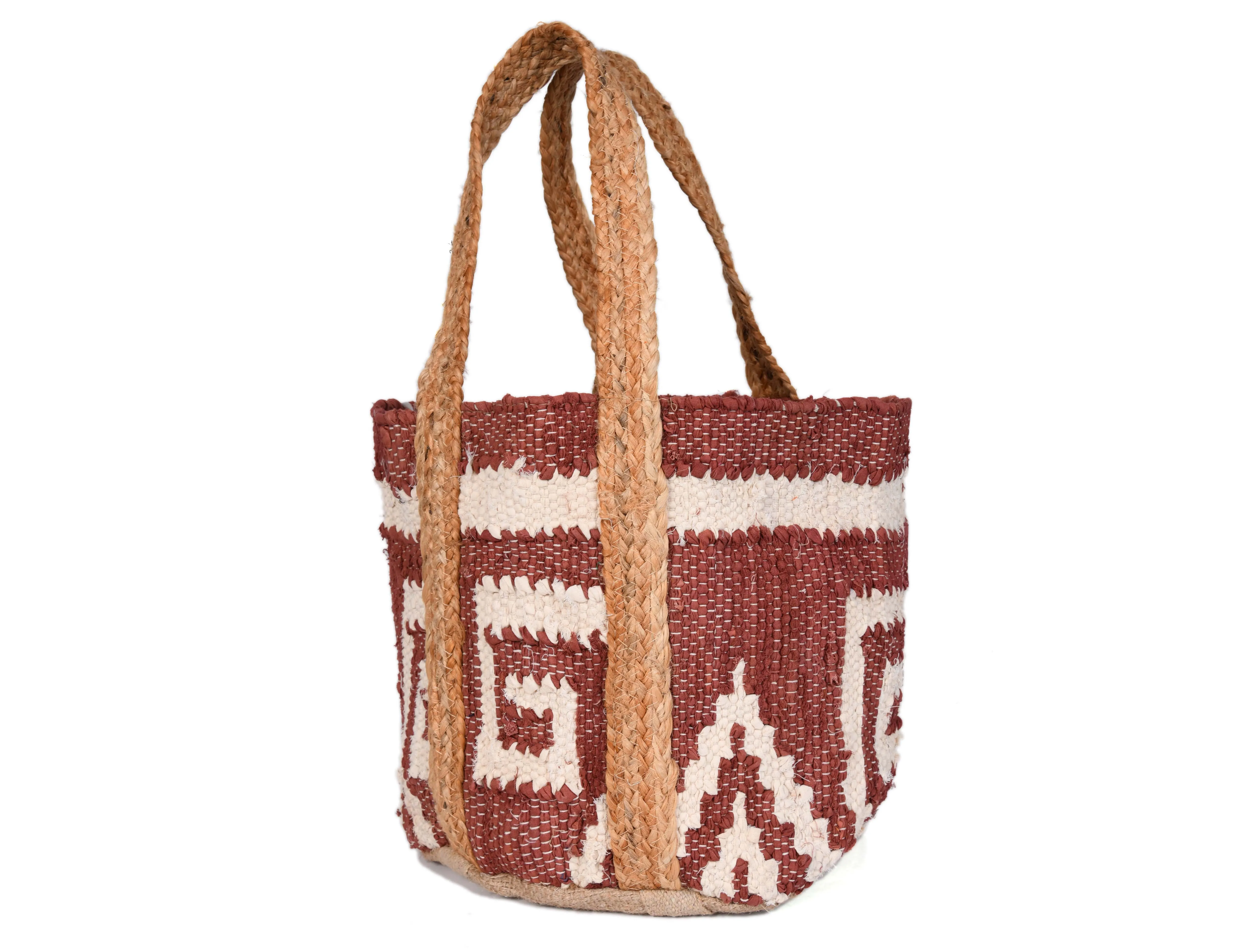 Desert Sunset Jute Tote Bag