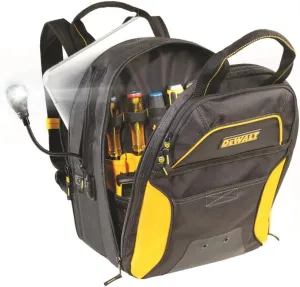 DEWALT DGCL33 33-Pocket Lighted USB Charging Tool Backpack