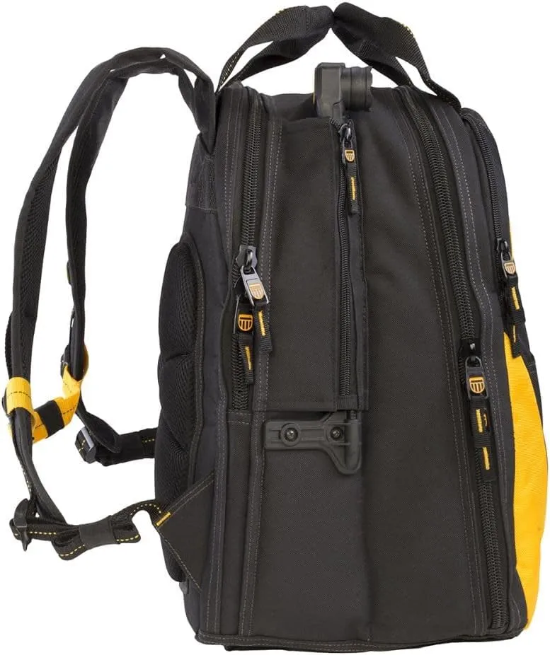DEWALT DGCL33 33-Pocket Lighted USB Charging Tool Backpack