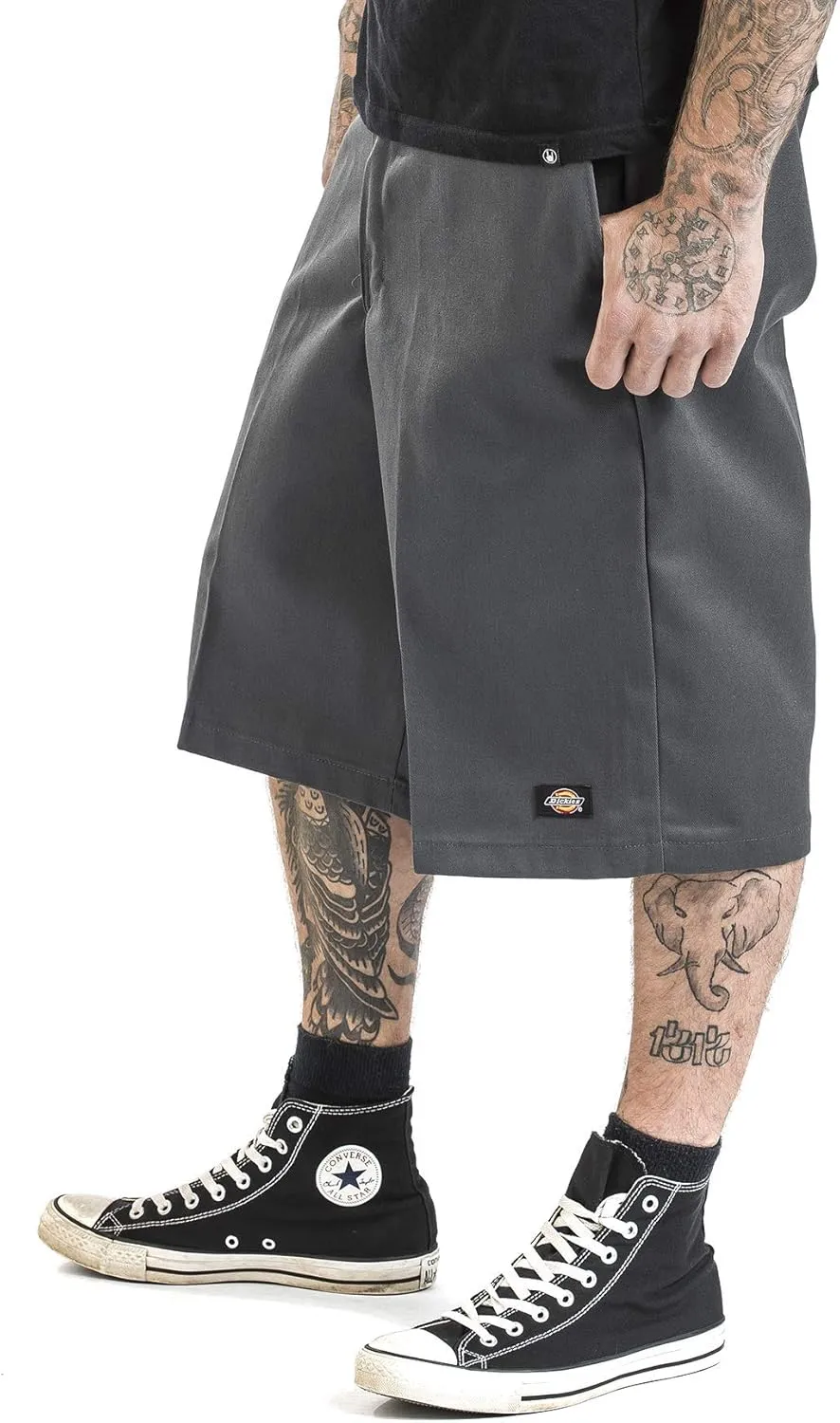 Dickies Men's 13 Inch Loose Fit Multi-Pocket Work Short