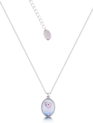 Disney Couture Frozen Elsa Small Cameo Necklace