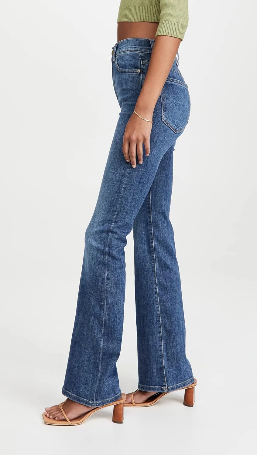 DL1961 Women's Bridget Boot High Rise Instasculpt Jeans