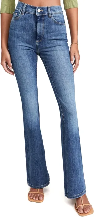 DL1961 Women's Bridget Boot High Rise Instasculpt Jeans
