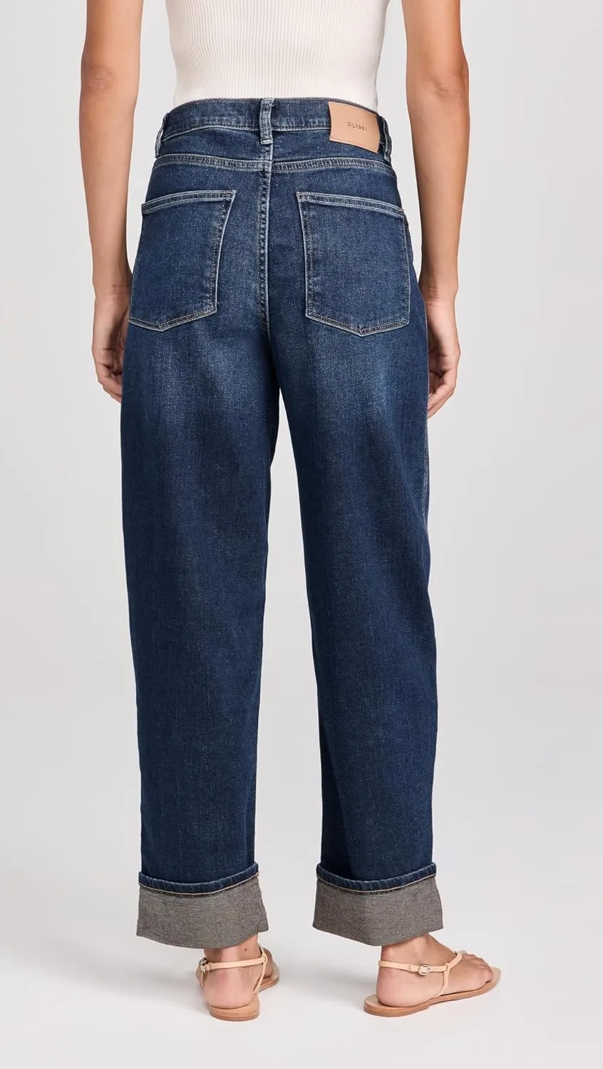 DL1961 Women's Thea Boyfriend: Relaxed Tapered Jeans
