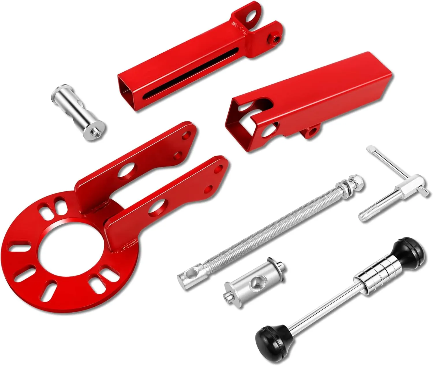 DNA MOTORING TOOLS-00250 Fender Roller Reforming Extending Tool Heavy Duty Wheel Arch Roller Flaring Former for Automobile Maintenance, Red