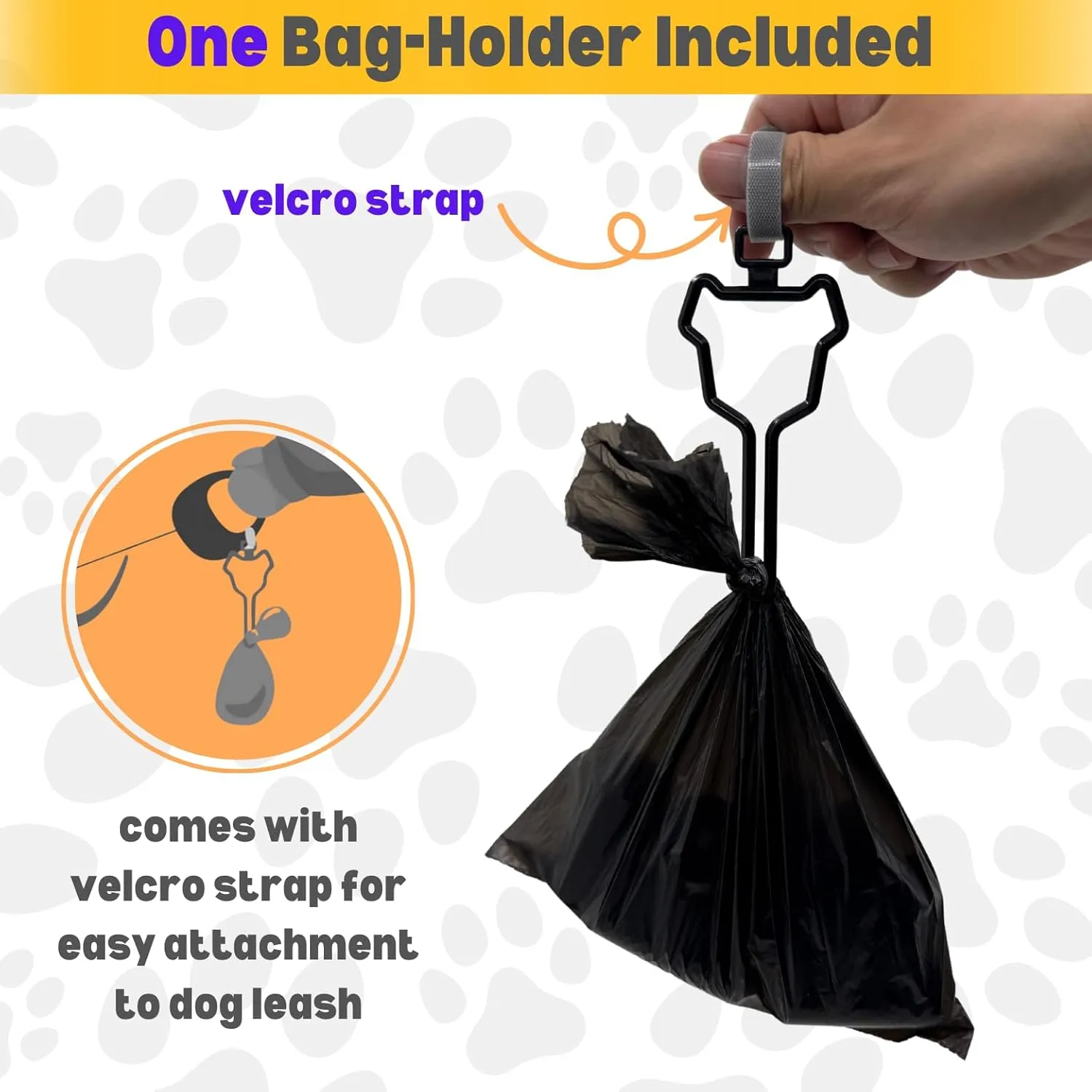 Dog Poop Biodegradable Black Bags with Dispenser (700 Bags) Eco-friendly doggy poop bags Pickup Bag 35 Refill Rolls Eco Dog Waste Bags Cat Litter Clamps & Poop Bags (35 Rolls, Uscented)
