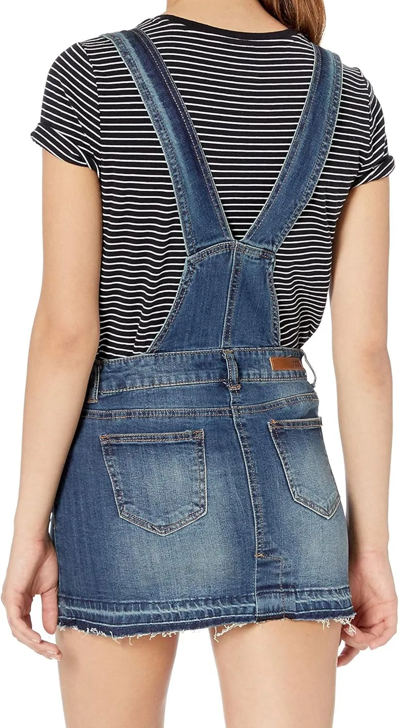 dollhouse Women's Blue Suede Denim