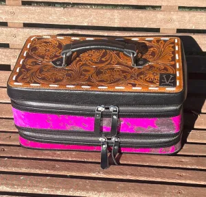 Double Decker jewelry Case Pink