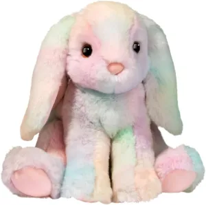 Douglas Sweetie Rainbow Easter Bunny Plush Stuffed Animal Toy