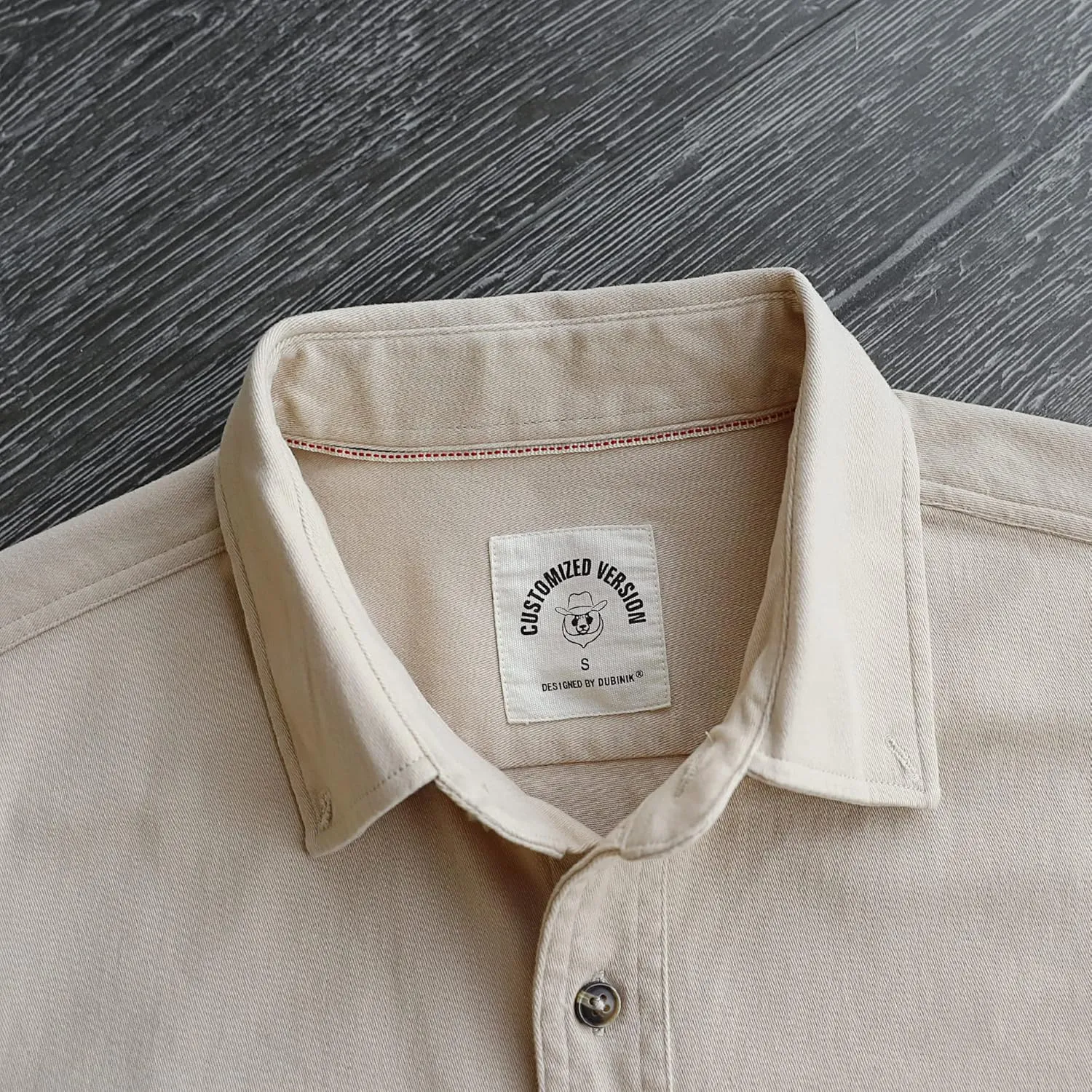 Dubinik®Mens Short Sleeve Button Down Shirts Denim Short Sleeve Shirt Men Two Pocket Western Soft Work Casual Denim Shirt