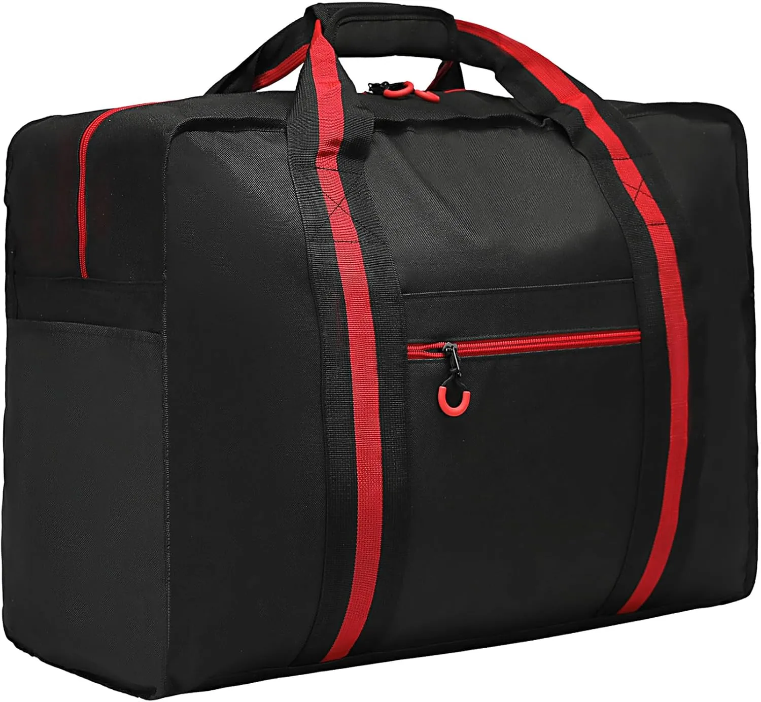 Duffle Bag for Women Men Small Travel Bag Heavy Duty Gym Bag 35 L Weekender Bag with Trolley Sleeve/Dry Wet Pocket