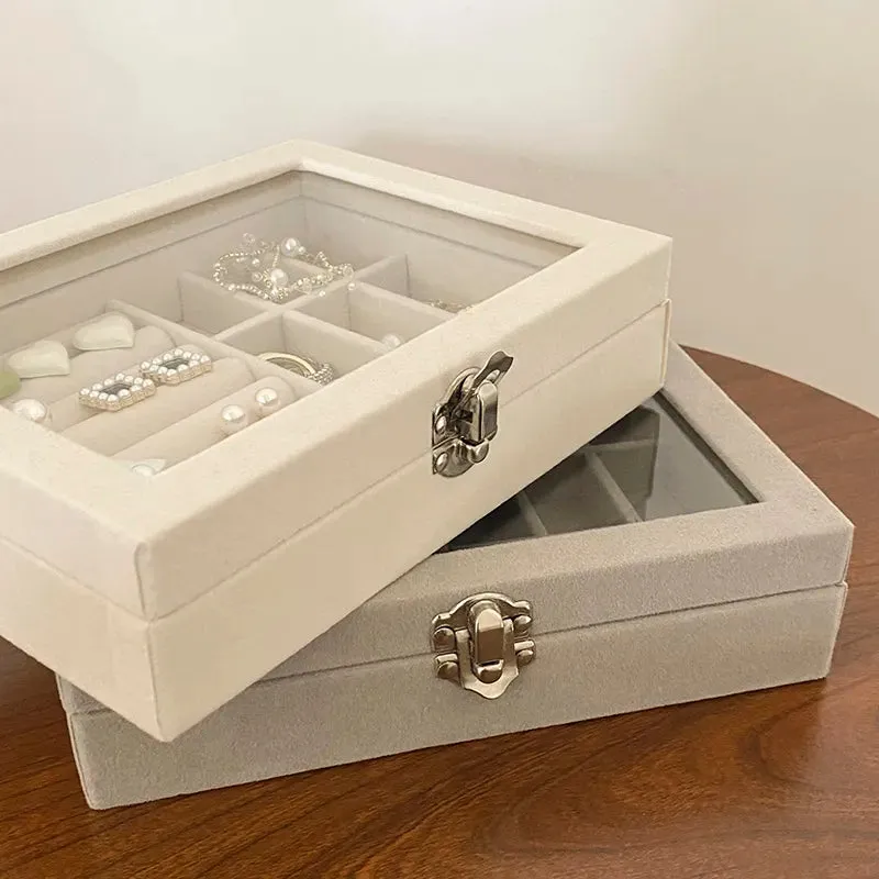 Earrings Necklace Jewelry  box